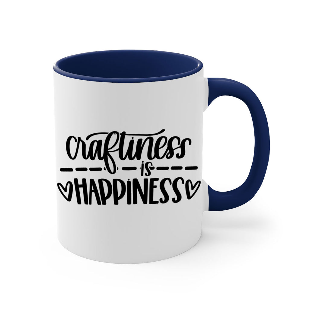 Craftiness Is Happiness 35#- crafting-Mug / Coffee Cup