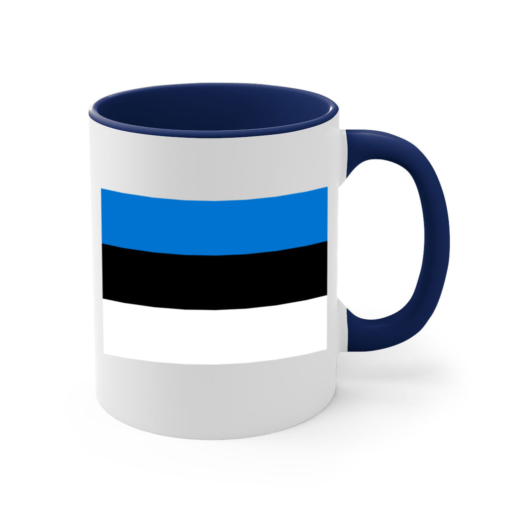 Estonia 142#- world flag-Mug / Coffee Cup