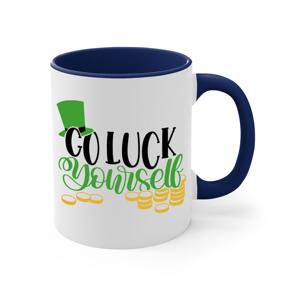 Go Lucky Yourself Style 98#- St Patricks Day-Mug / Coffee Cup