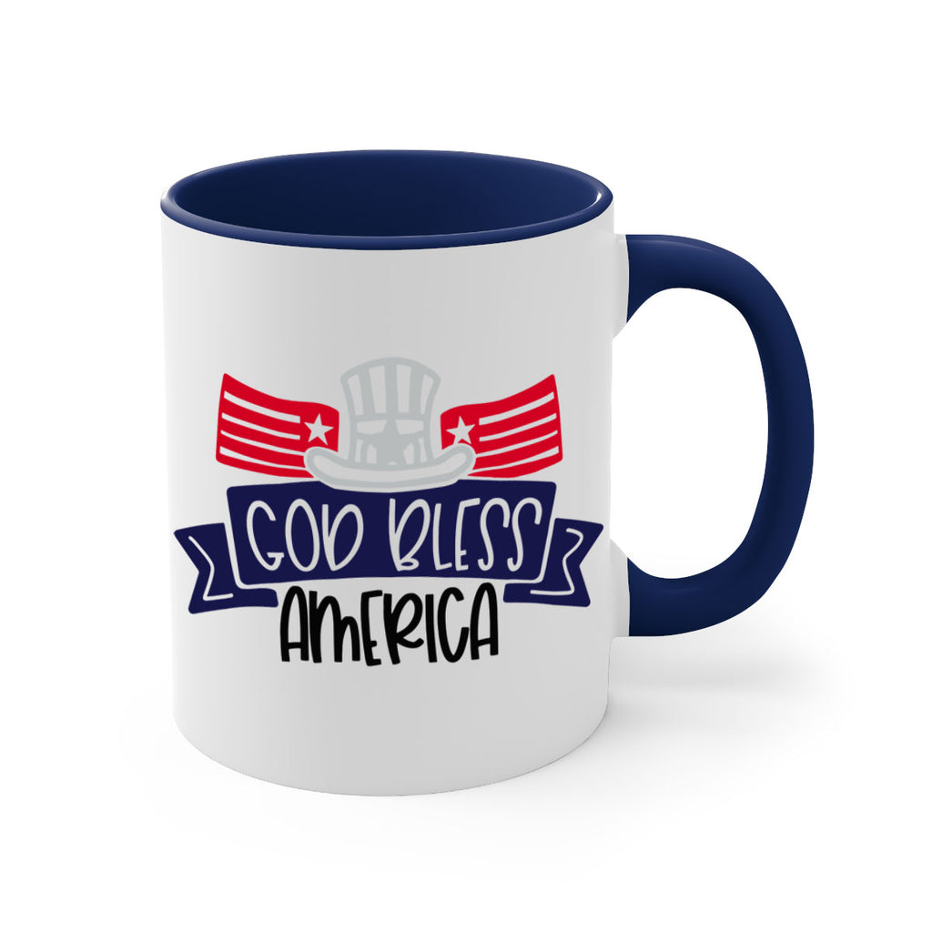 God Bless America Style 151#- 4th Of July-Mug / Coffee Cup