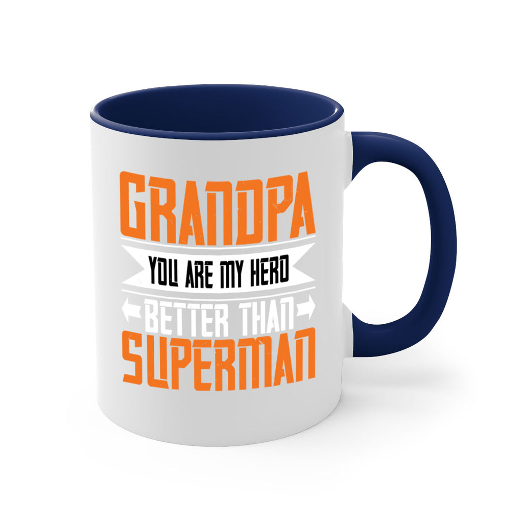 Grandpa you are my hero better than superman 101#- grandpa-Mug / Coffee Cup