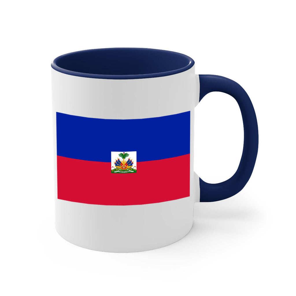 Haiti 125#- world flag-Mug / Coffee Cup