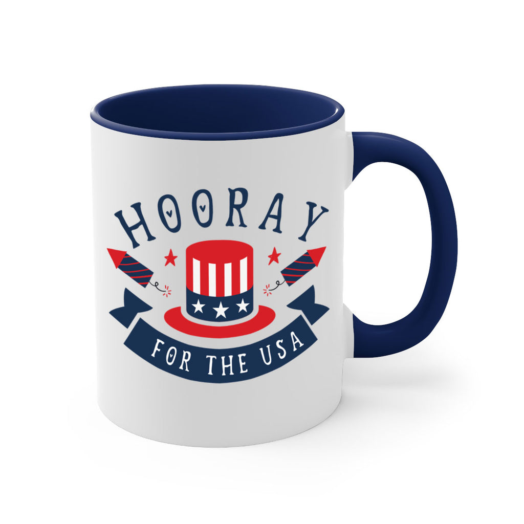 Hooray for the usa Style 42#- 4th Of July-Mug / Coffee Cup