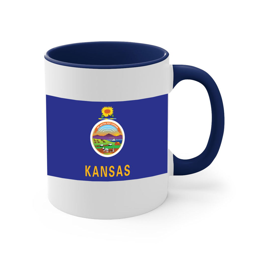 Kansas 36#- Us Flags-Mug / Coffee Cup