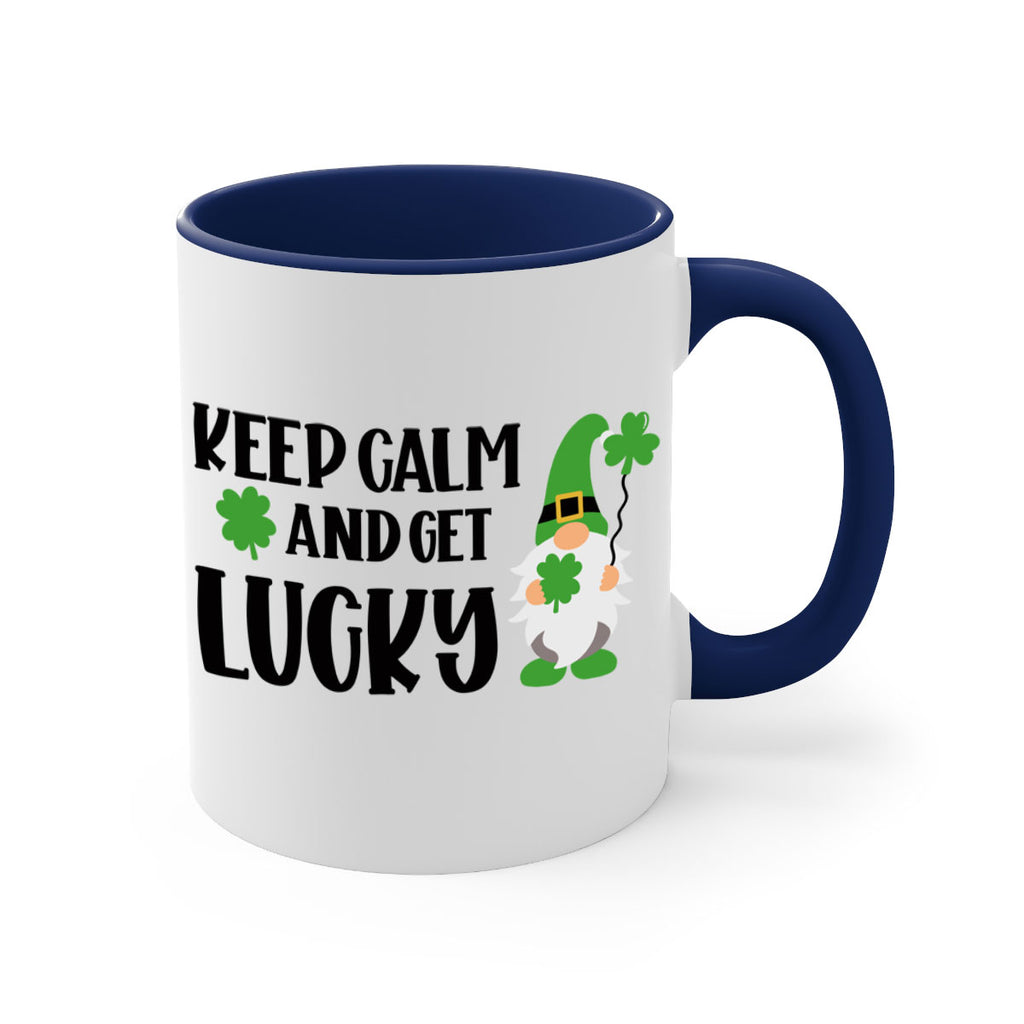 Keep Calm And Get Lucky Style 75#- St Patricks Day-Mug / Coffee Cup