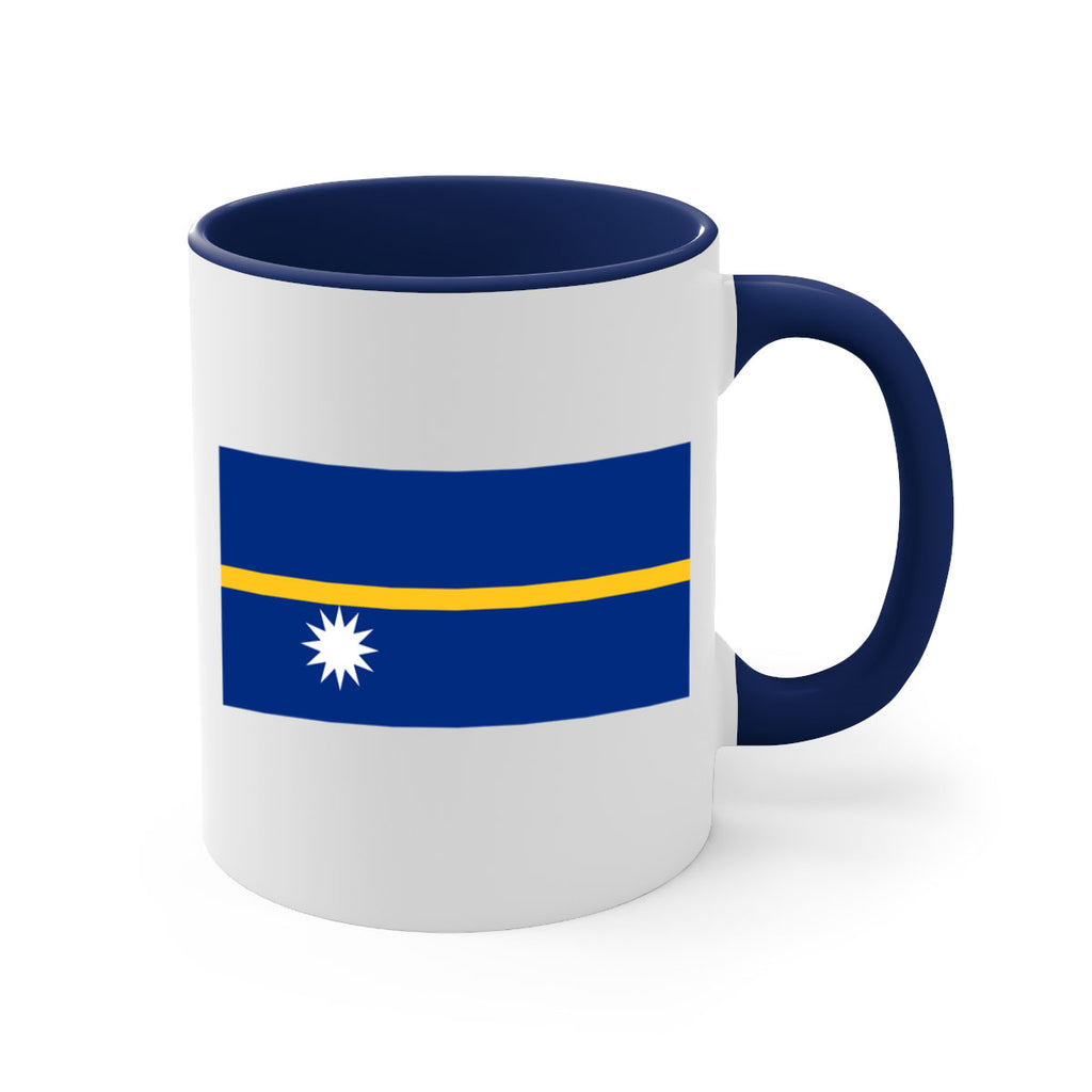 Nauru 77#- world flag-Mug / Coffee Cup