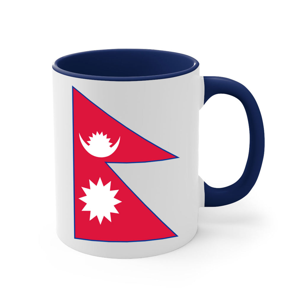 Nepal 76#- world flag-Mug / Coffee Cup