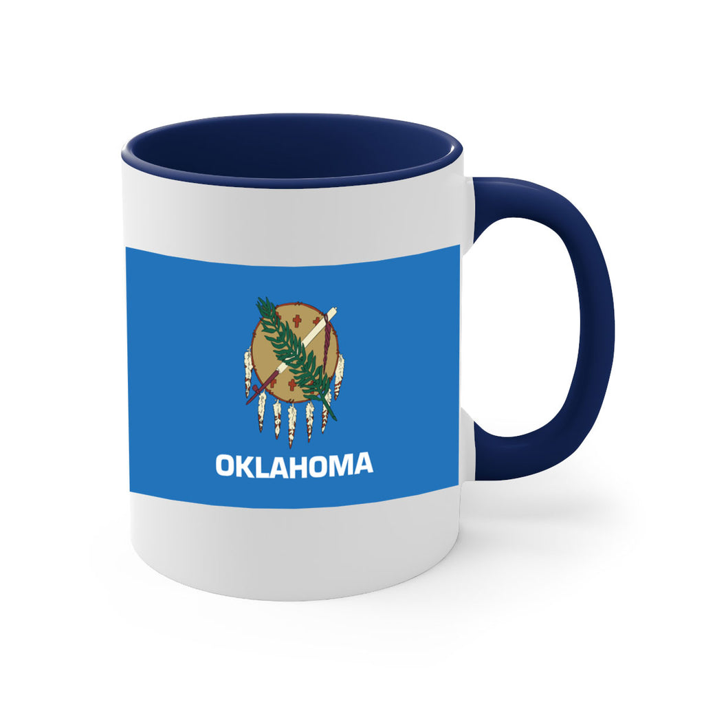 Oklahoma 16#- Us Flags-Mug / Coffee Cup