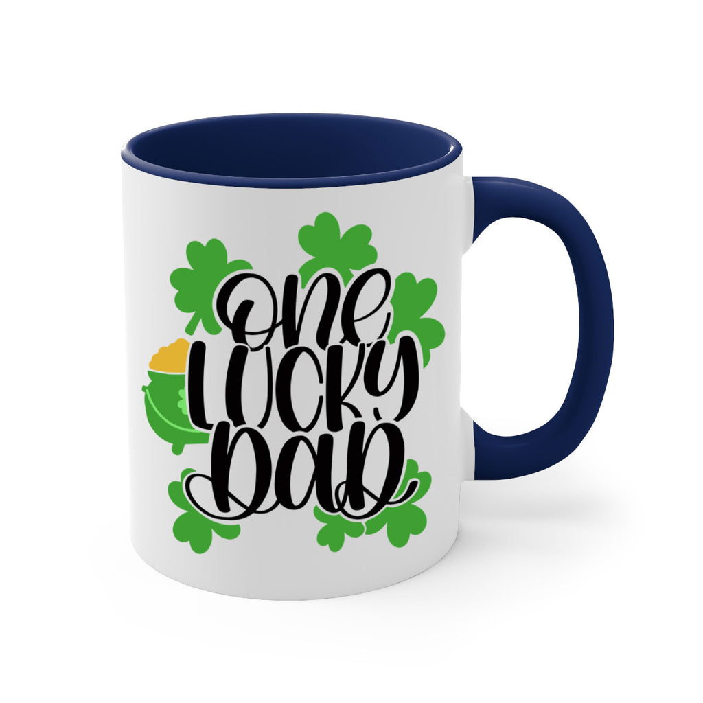 One Lucky Dad Style 43#- St Patricks Day-Mug / Coffee Cup