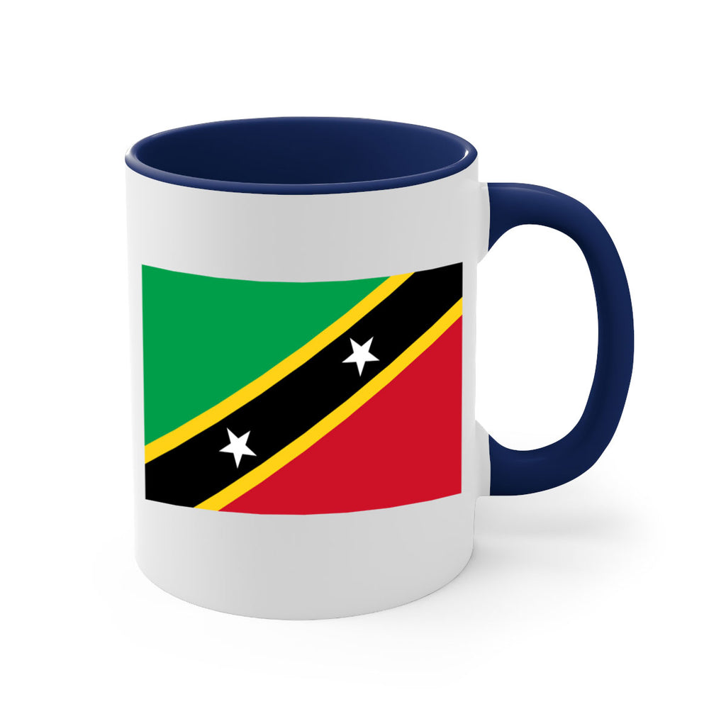 Saint Kitts and Nevis 52#- world flag-Mug / Coffee Cup