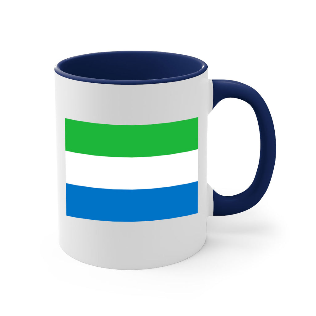 Sierra Leone 42#- world flag-Mug / Coffee Cup