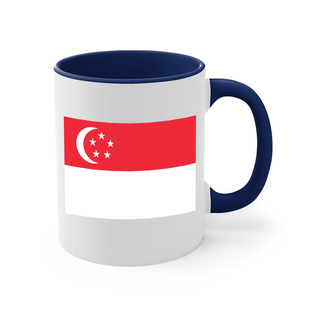 Singapore 41#- world flag-Mug / Coffee Cup