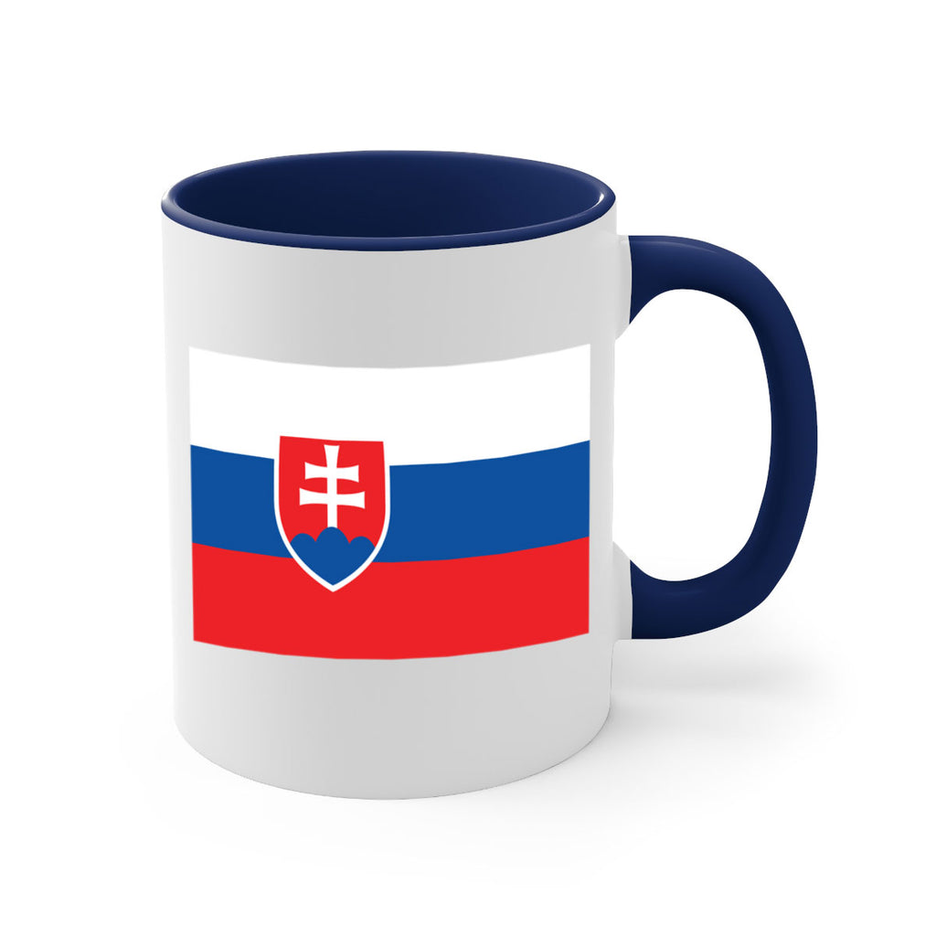 Slovakia 40#- world flag-Mug / Coffee Cup