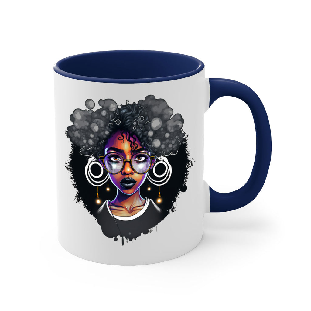 Sparkling Black Girl Design 10#- Black women - Girls-Mug / Coffee Cup