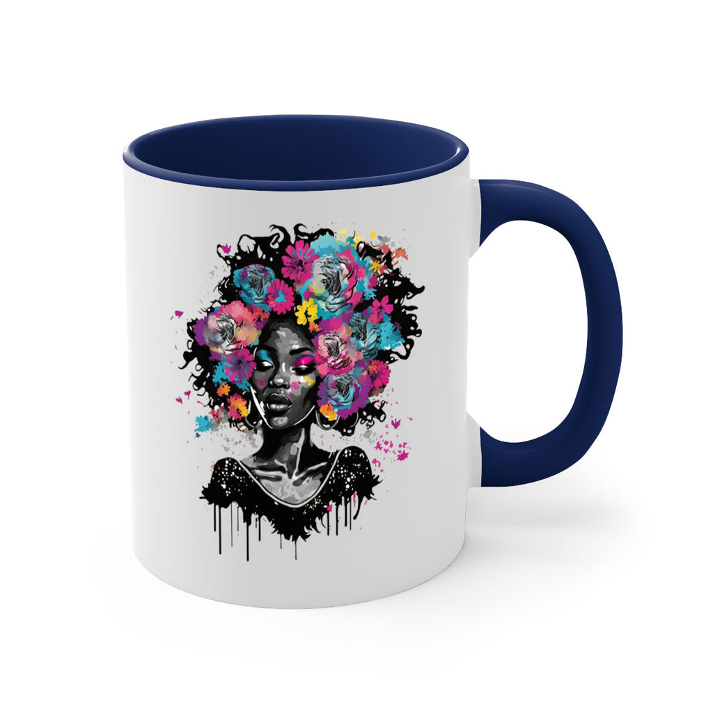 Sparkling Black Girl Design 17#- Black women - Girls-Mug / Coffee Cup
