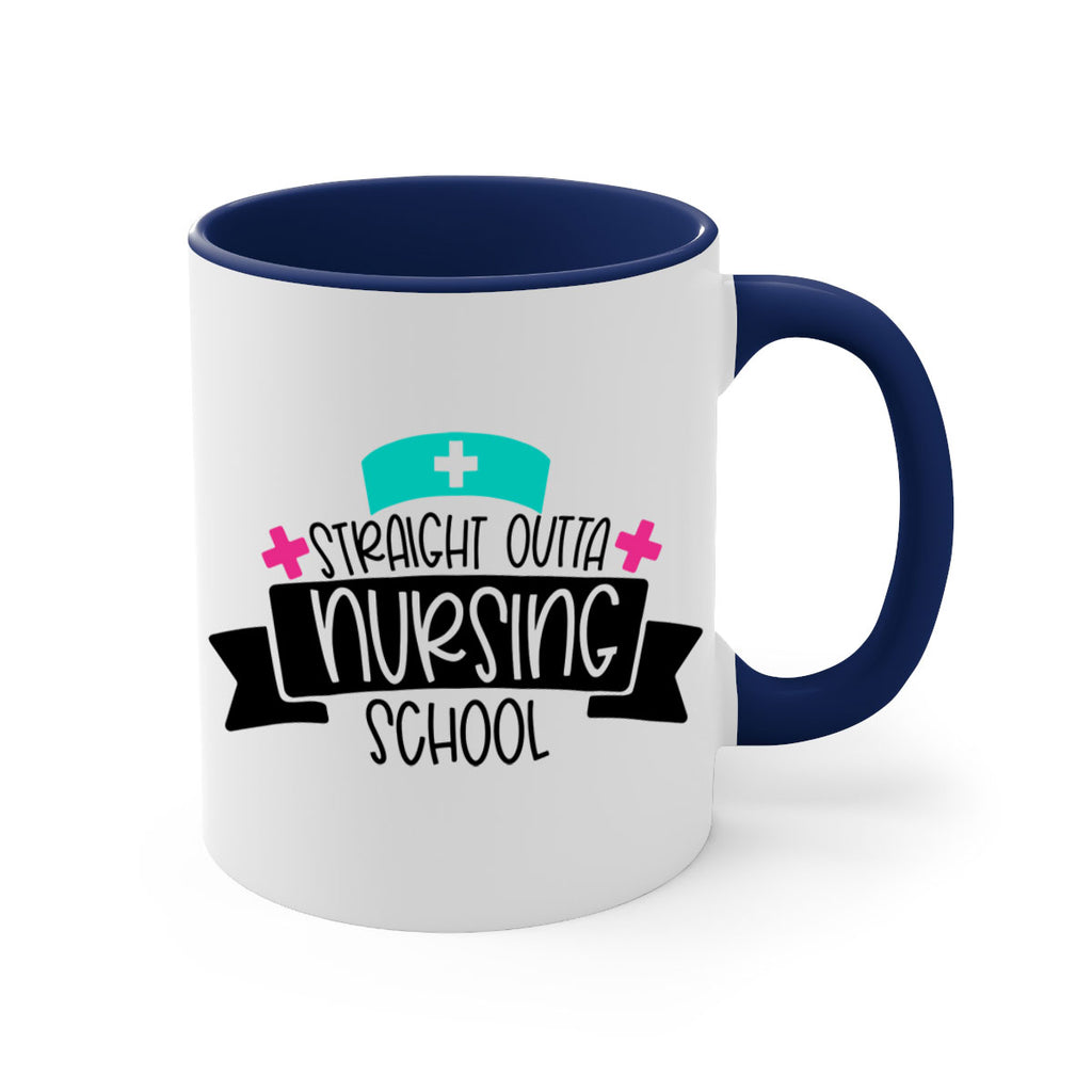 Straight Outta Nursing School Style Style 27#- nurse-Mug / Coffee Cup