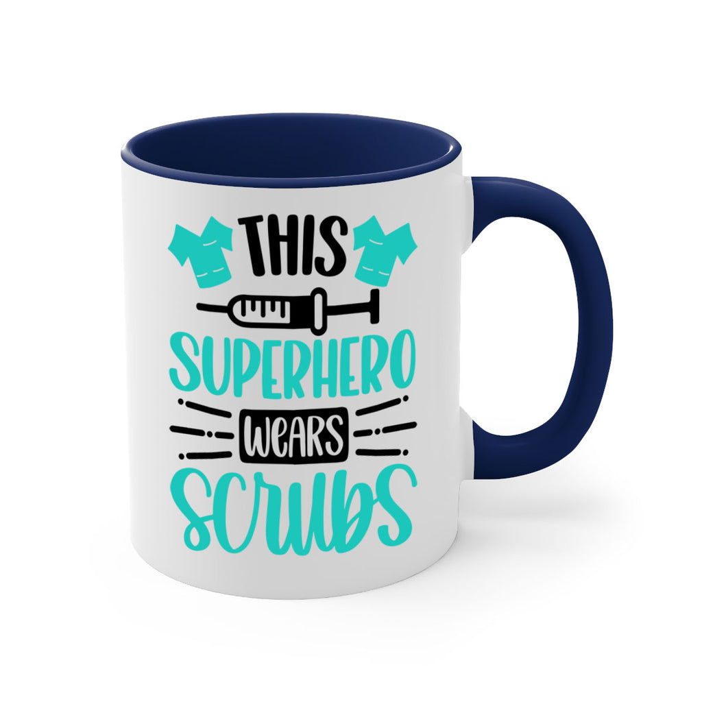 This Superhero Wears Style Style 18#- nurse-Mug / Coffee Cup