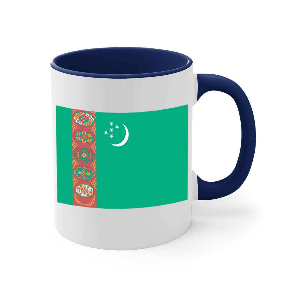 Turkmenistan 16#- world flag-Mug / Coffee Cup