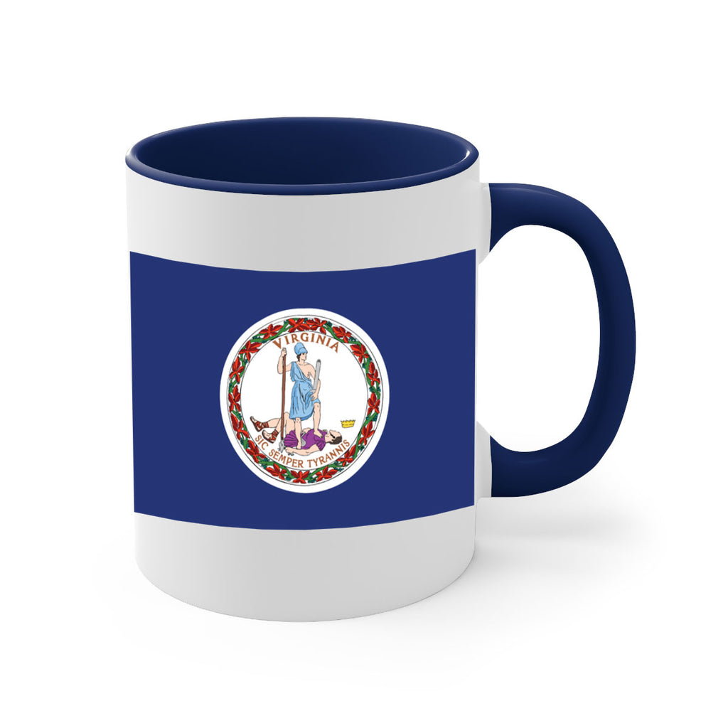 Virginia 6#- Us Flags-Mug / Coffee Cup