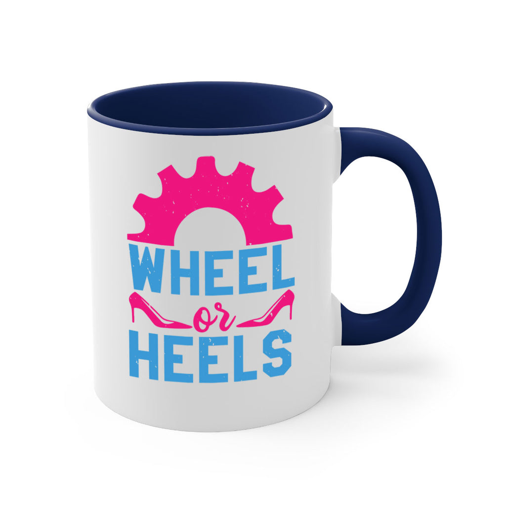 Wheel or Heels Style 8#- baby shower-Mug / Coffee Cup