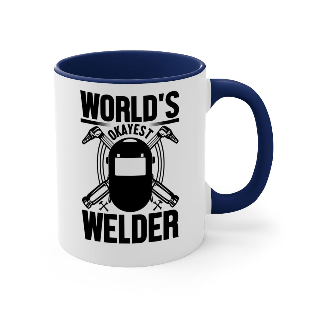 Worlds okayest Style 1#- welder-Mug / Coffee Cup