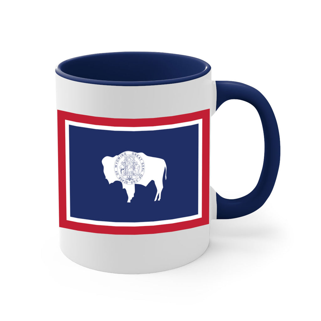 Wyoming 1#- Us Flags-Mug / Coffee Cup