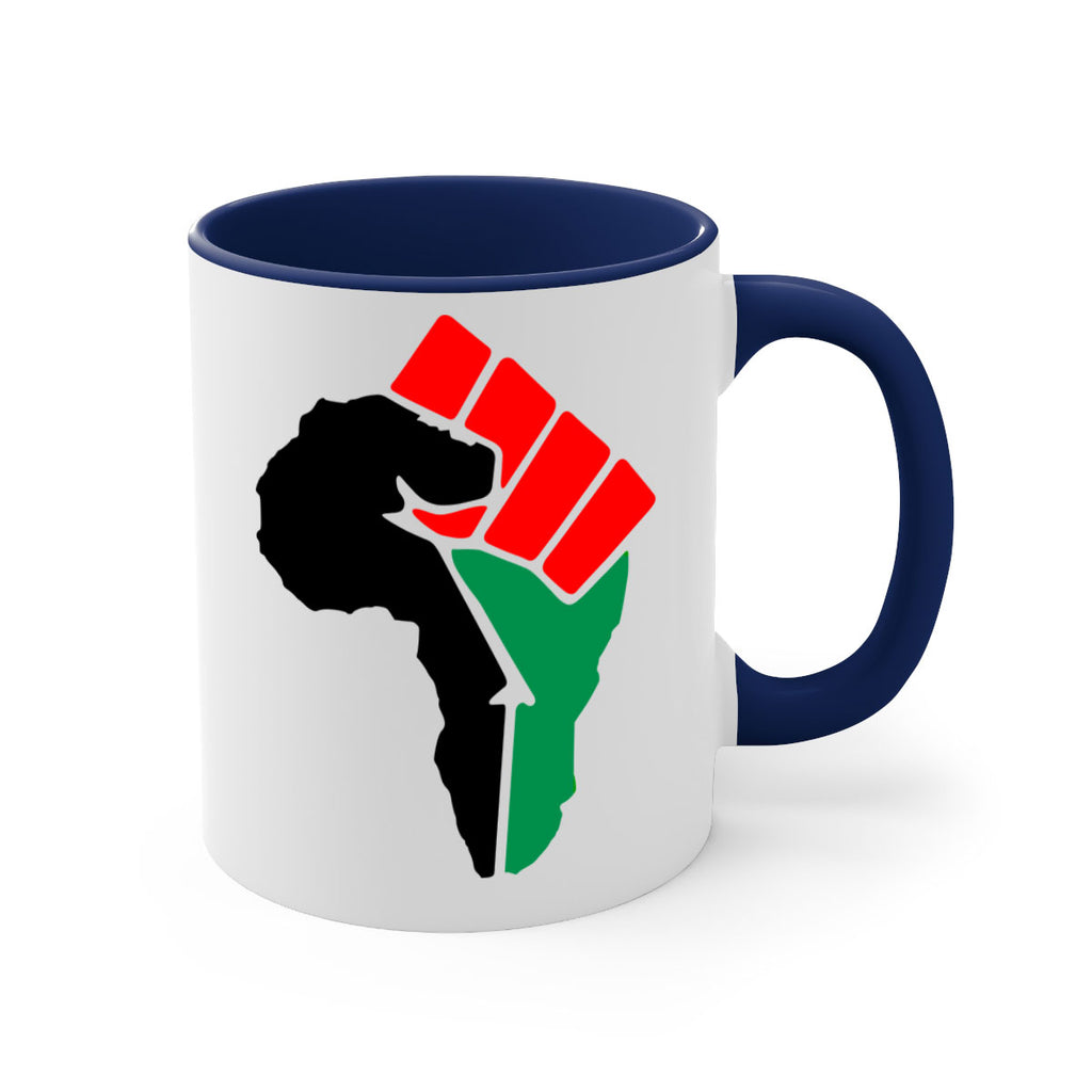 african power fist 274#- black words - phrases-Mug / Coffee Cup