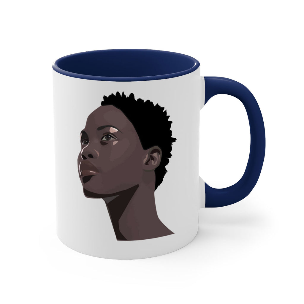 african woman portrait 88#- Black women - Girls-Mug / Coffee Cup