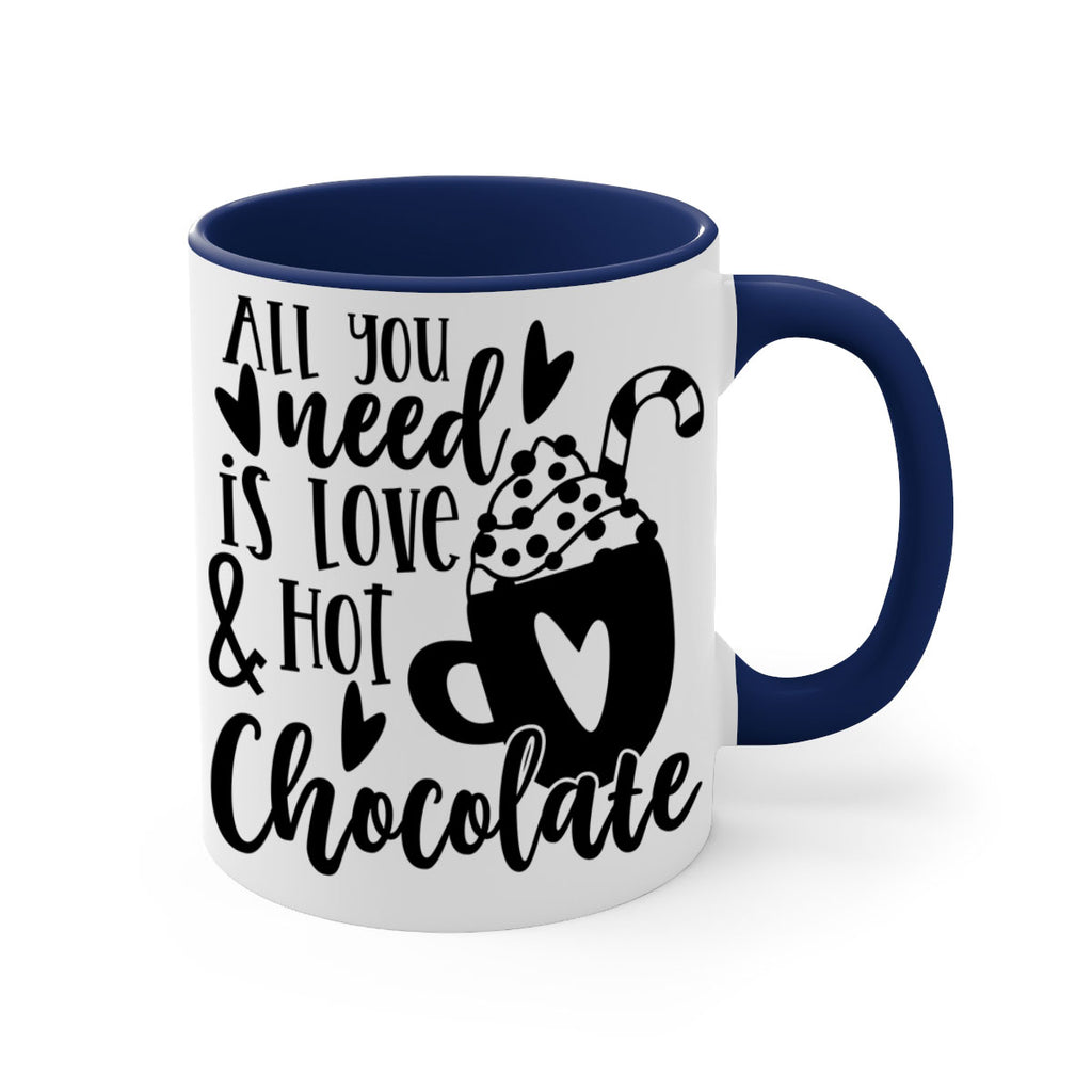 all you need is love and hot chocolate style 49#- christmas-Mug / Coffee Cup