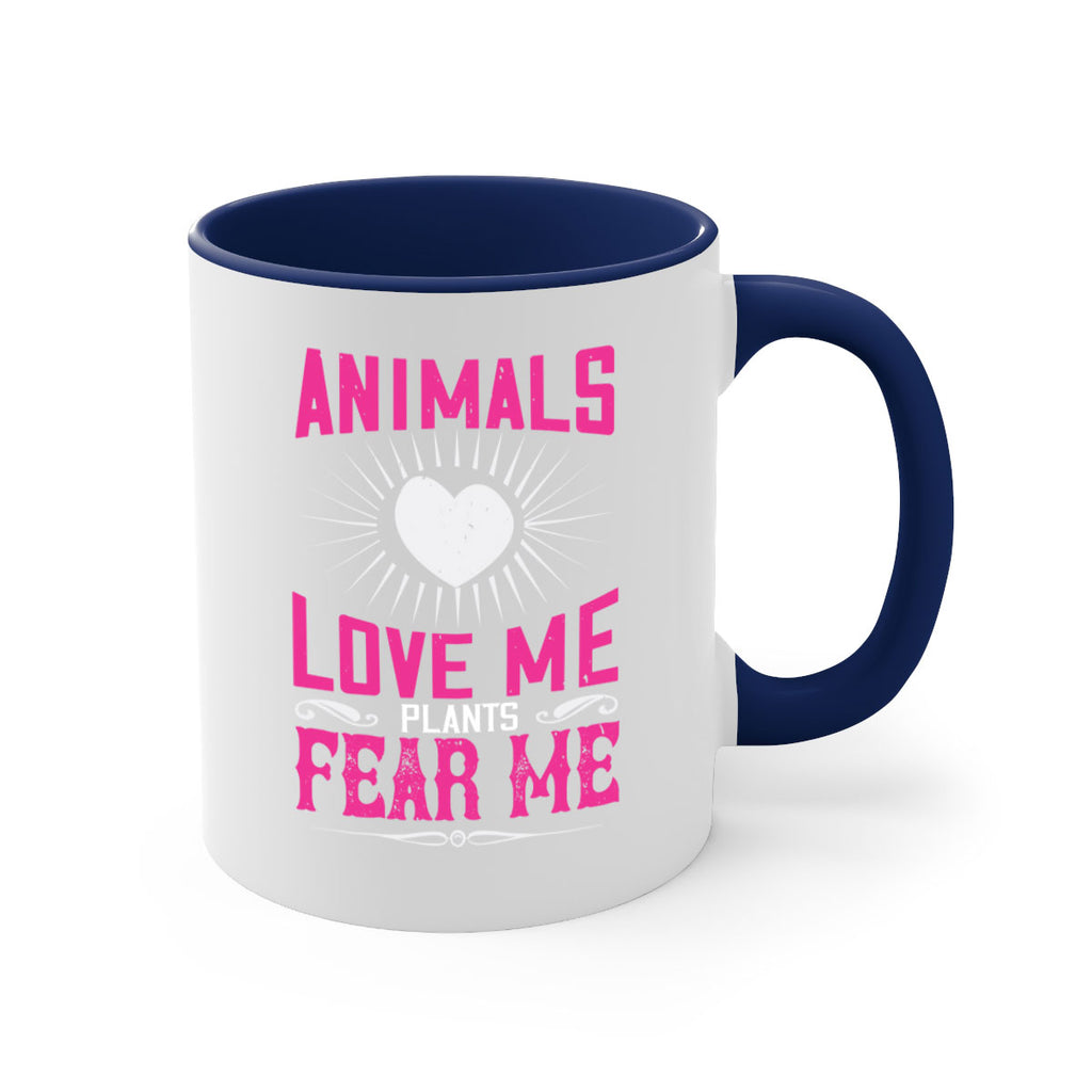 animals love me 102#- vegan-Mug / Coffee Cup
