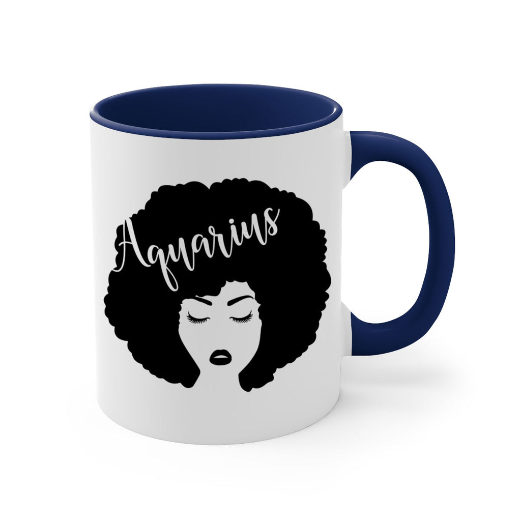aquarius62#- Black women - Girls-Mug / Coffee Cup
