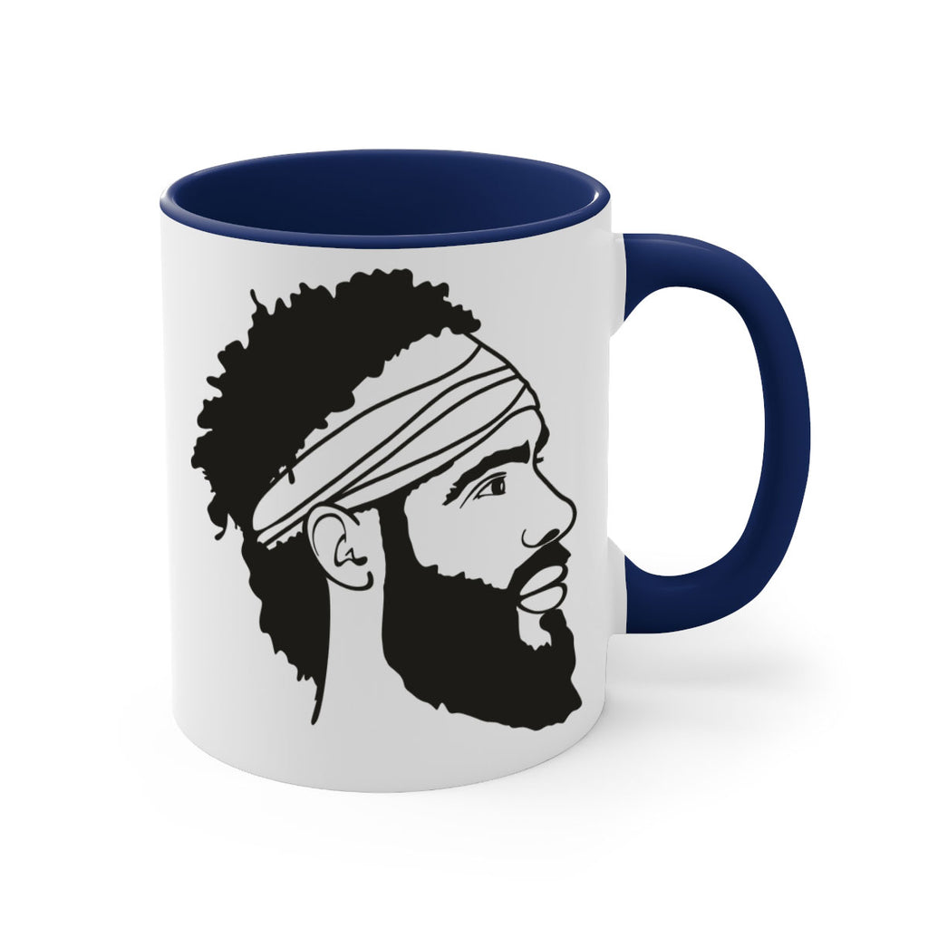 beardman 48#- Black men - Boys-Mug / Coffee Cup