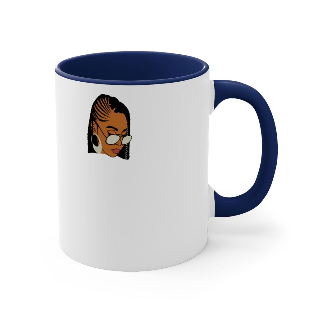 black afro 39#- Black women - Girls-Mug / Coffee Cup