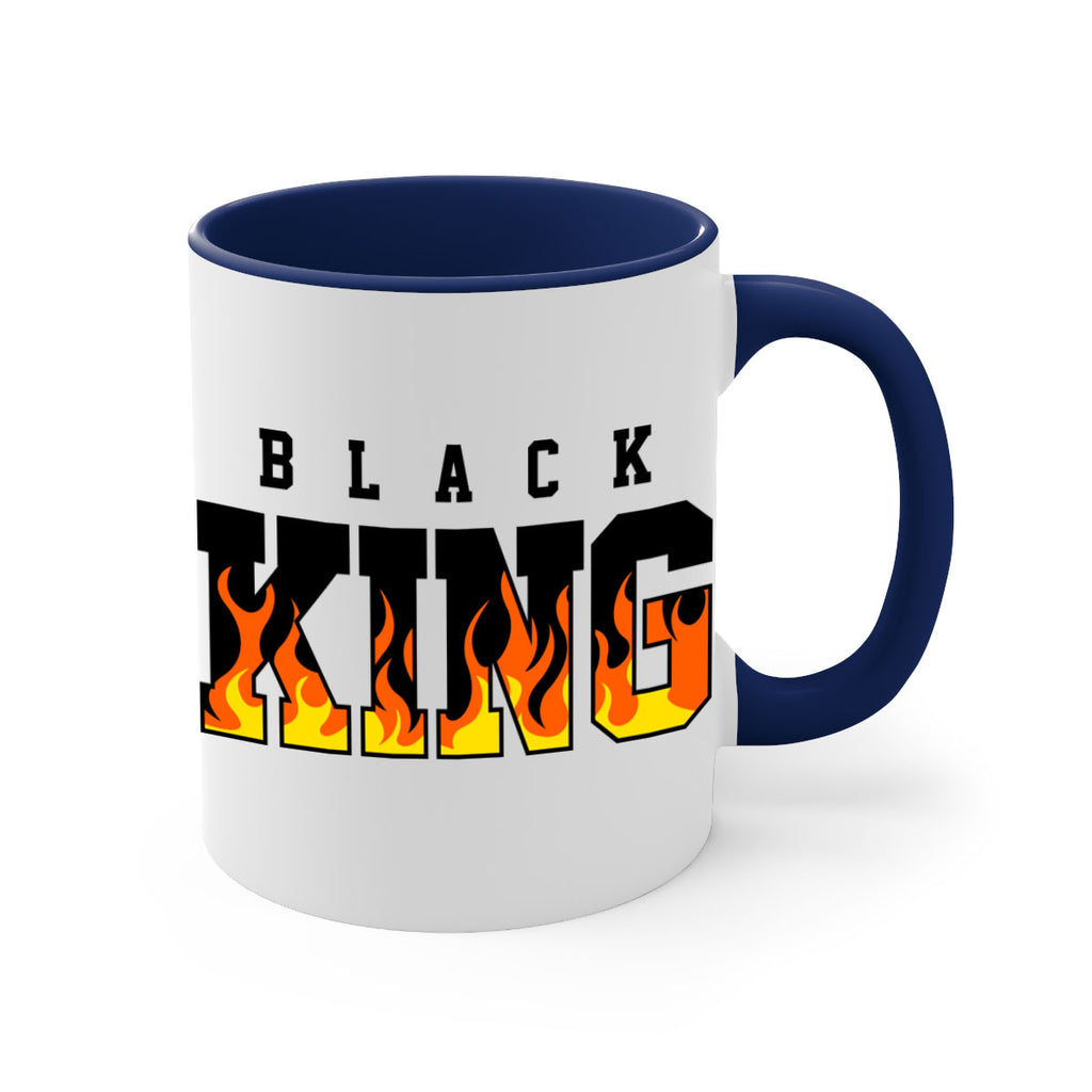 black king flames 232#- black words - phrases-Mug / Coffee Cup