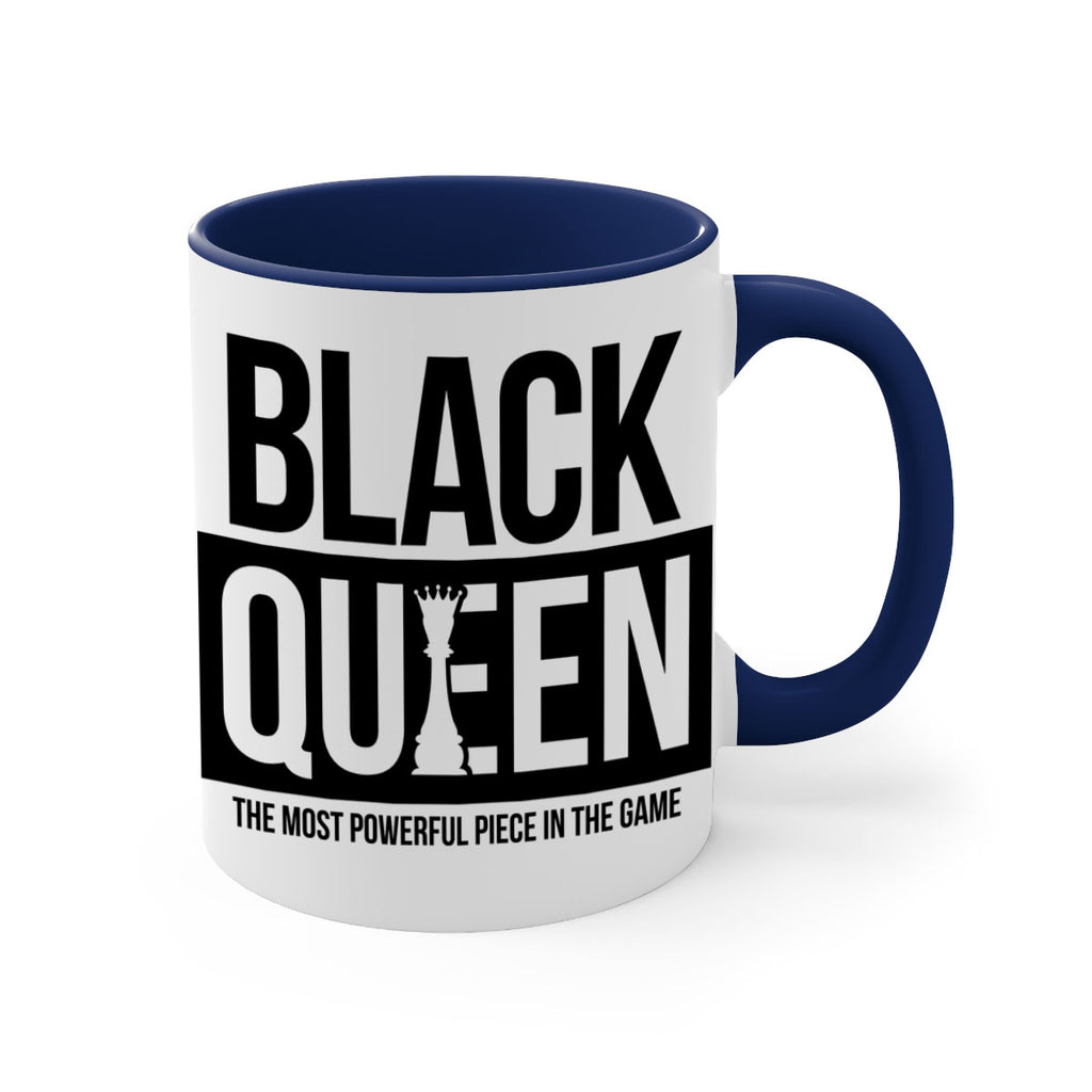 black queen chess 224#- black words - phrases-Mug / Coffee Cup