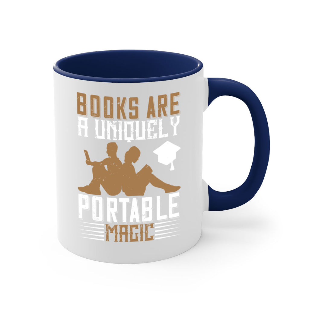 books are a uniquely portable magic 74#- Reading - Books-Mug / Coffee Cup