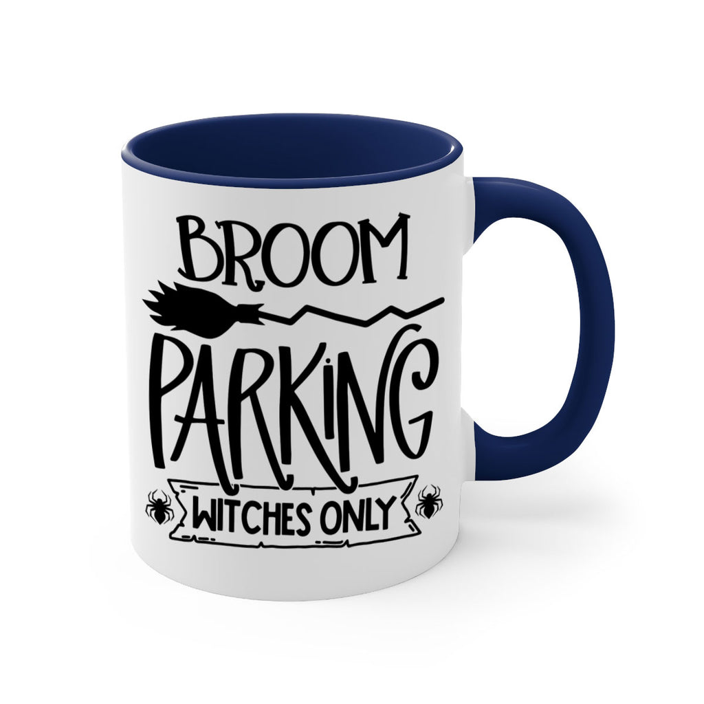 broom parking witches only 84#- halloween-Mug / Coffee Cup