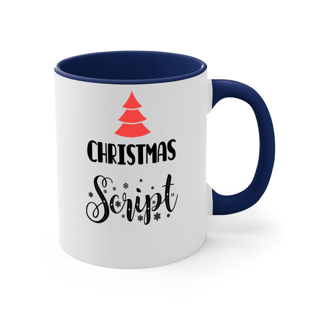 christmas script style 122#- christmas-Mug / Coffee Cup