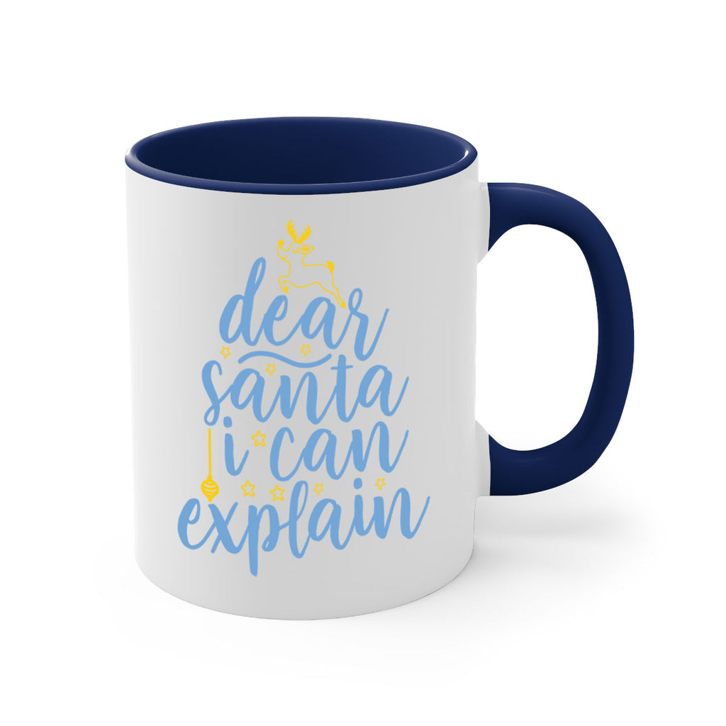 dear santa i can explain 283#- christmas-Mug / Coffee Cup