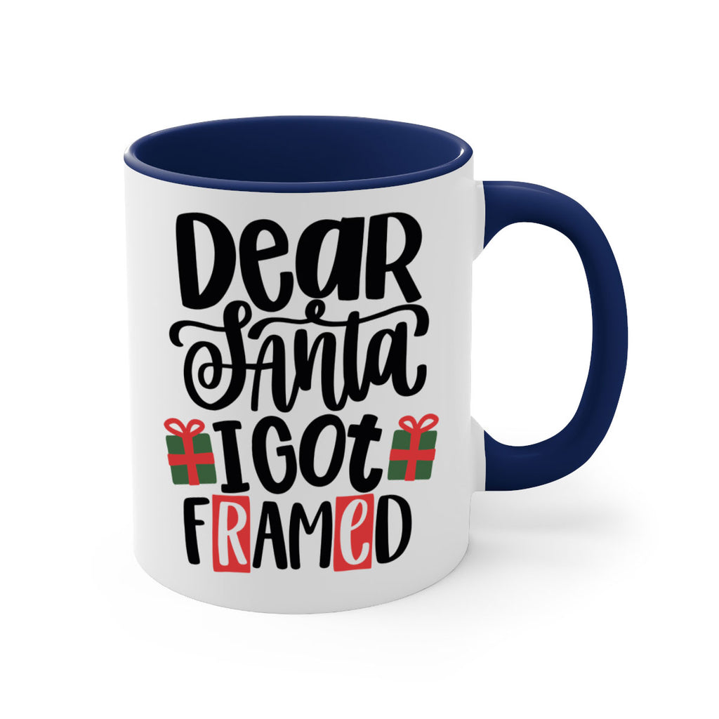 dear santa i got framed 162#- christmas-Mug / Coffee Cup