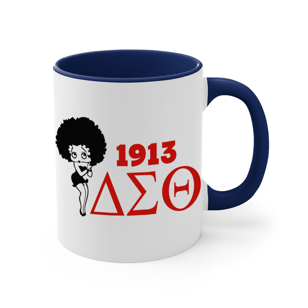 delta sigma theta 4#- black words - phrases-Mug / Coffee Cup