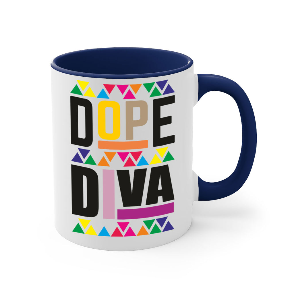 dope diva- black words - phrases-Mug / Coffee Cup