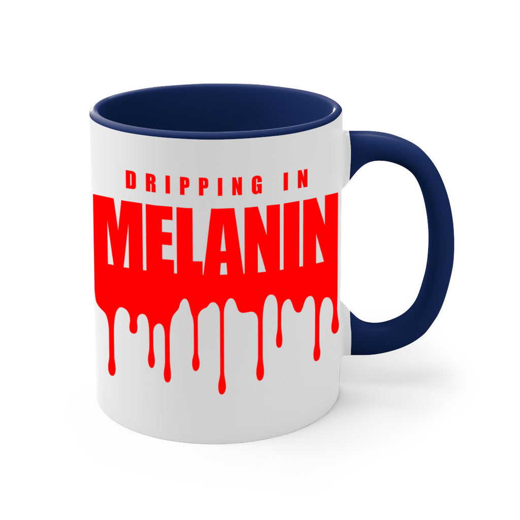 dripping in melanin 161#- black words - phrases-Mug / Coffee Cup