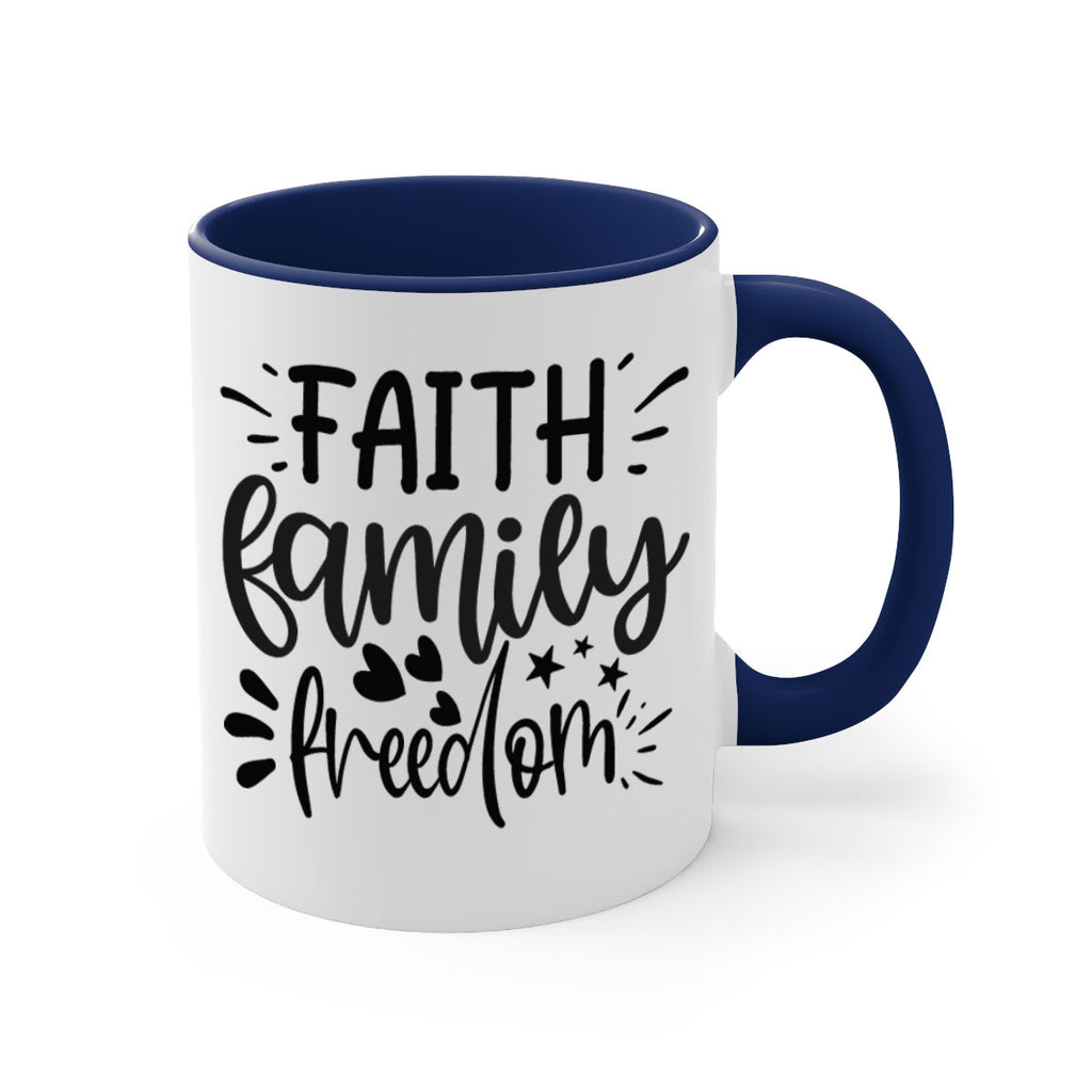 faith family freedom 43#- Family-Mug / Coffee Cup