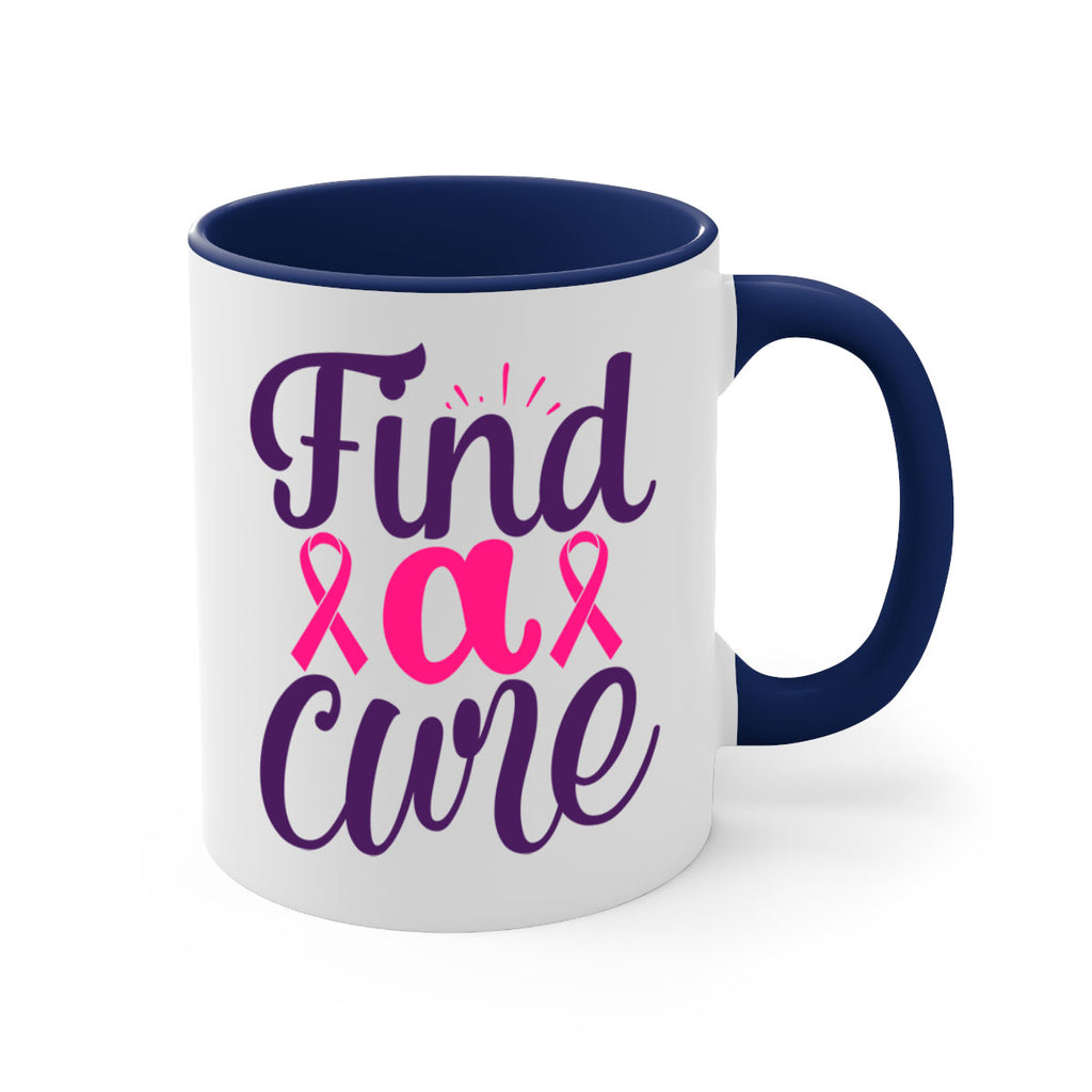 find a cure Style 12#- breast cancer-Mug / Coffee Cup