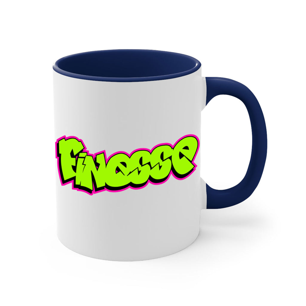 finesse 154#- black words - phrases-Mug / Coffee Cup