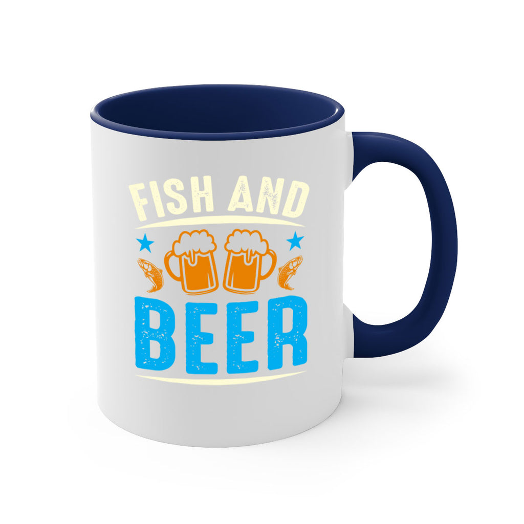 fish and beer 114#- beer-Mug / Coffee Cup