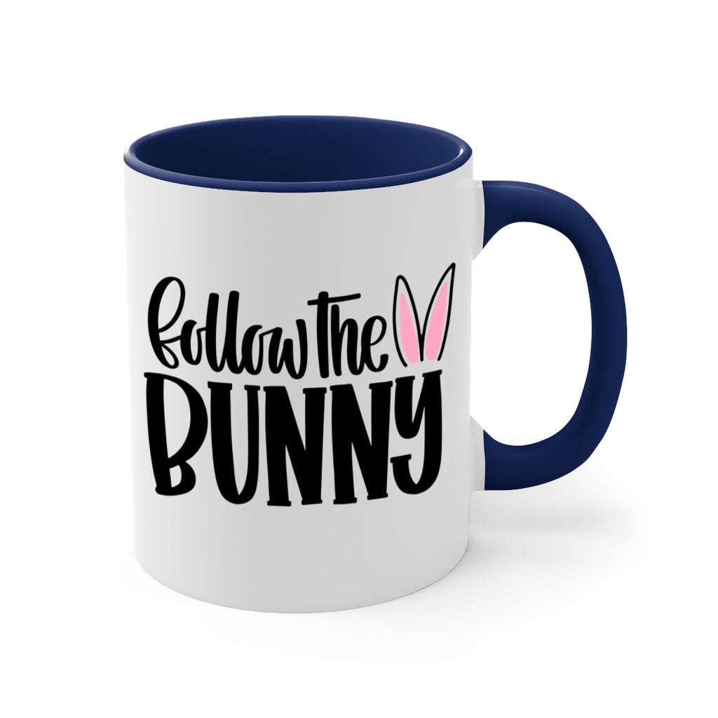 follow the bunny 44#- easter-Mug / Coffee Cup