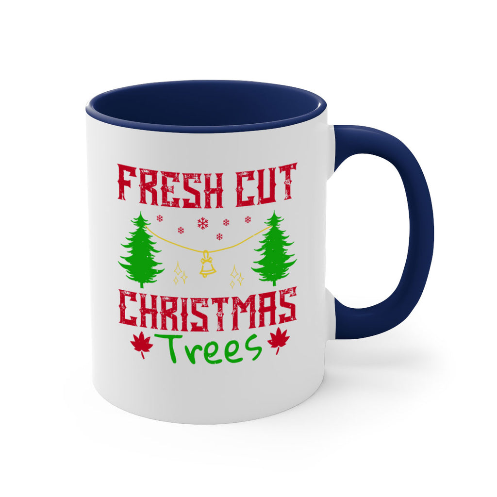 fresh cut christmas trees 452#- christmas-Mug / Coffee Cup