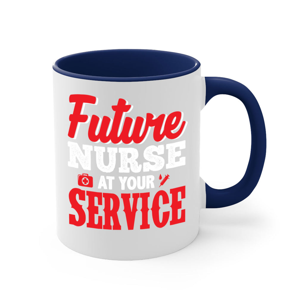 future nurse at your servicepng Style 241#- nurse-Mug / Coffee Cup